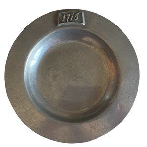 Vintage 5025 York Metalcrafters 1776 Liberty 9 1/4" Pewter Bowl